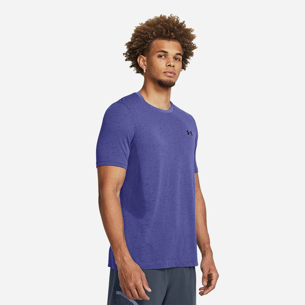 Remera Under Armour Vanish Seamless Ss- Azul