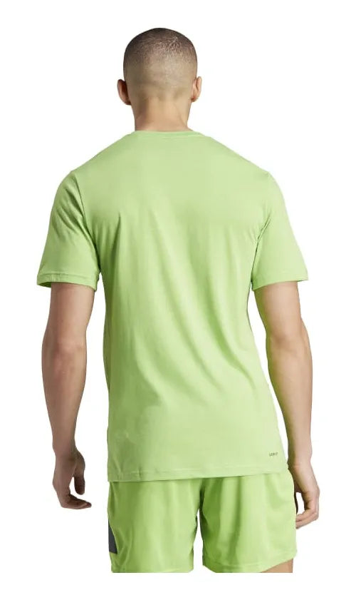 Remera Adidas Train Essentials Feelready Logo - Verde