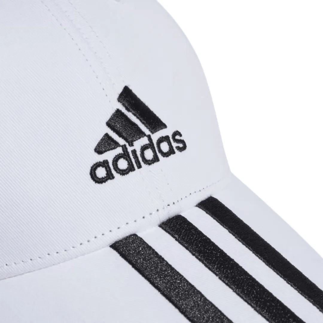 Gorro Adidas Béisbol 3 Rayas Blanco