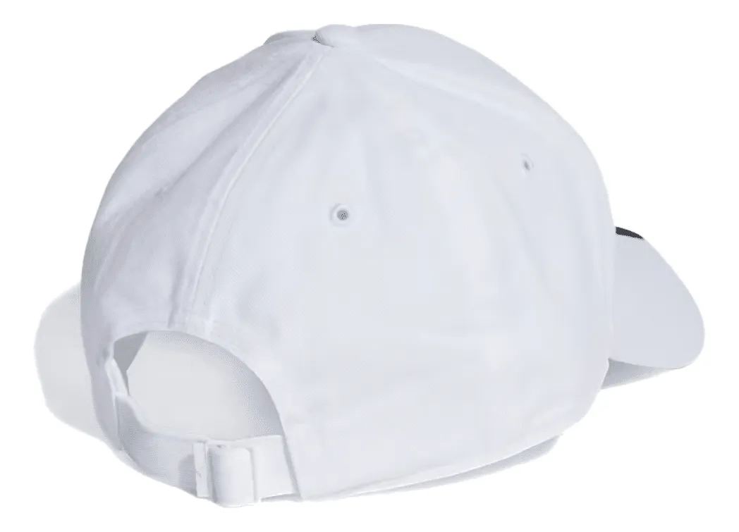 Gorro Adidas Béisbol 3 Rayas Blanco