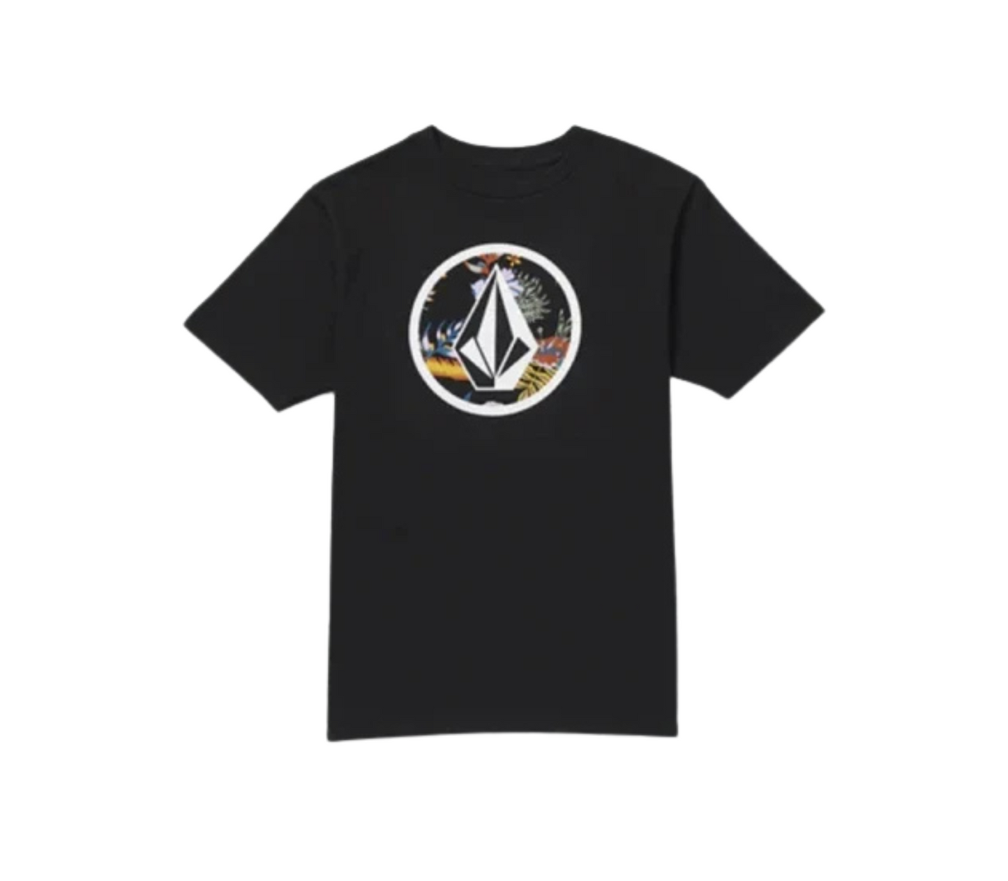 Remera Volcom Crisp Stone - Negro
