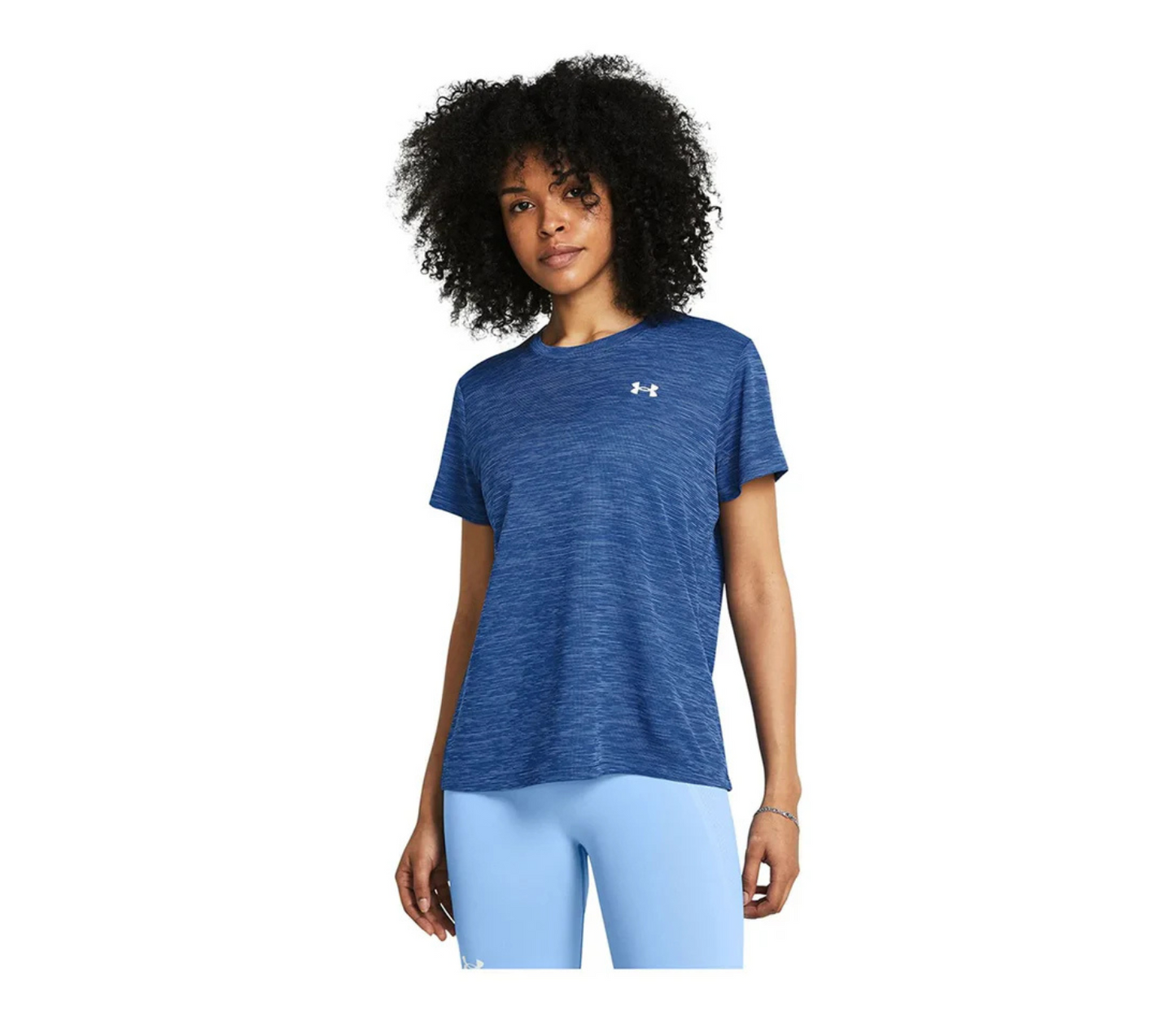Remera Under Armour Tech Textured Ssc- Azul