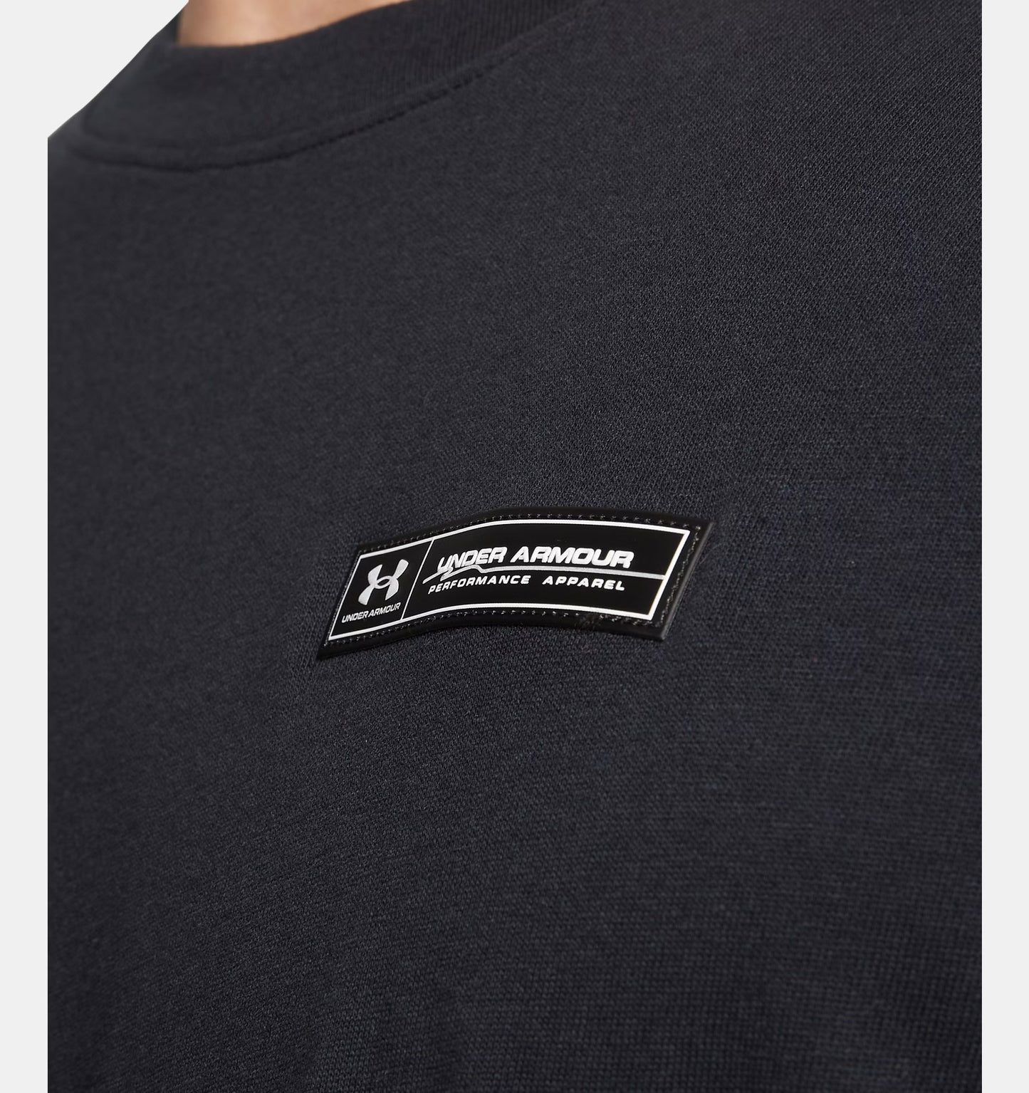 Camiseta Under Armour Heavyweight Armour Label – Negro