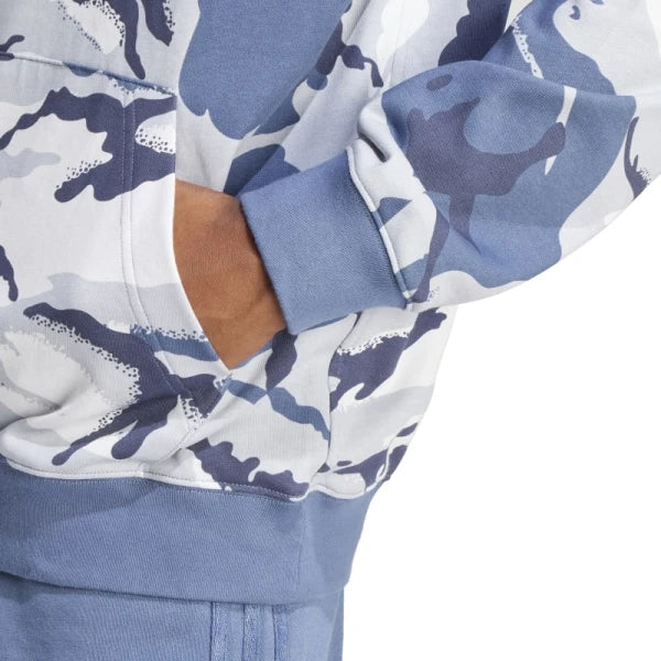 Canguro Adidas Seasonal Essentials Camuflaje - Azul