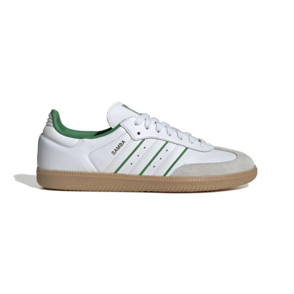 Championes Adidas Samba OG - Blanco con Verde