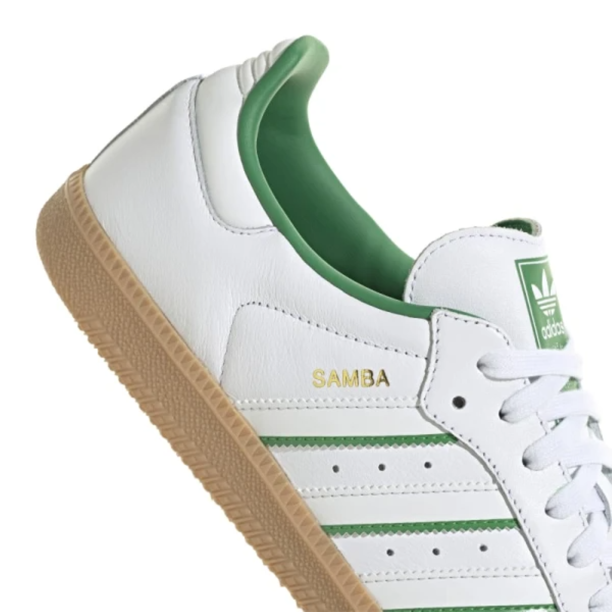 Championes Adidas Samba OG - Blanco con Verde