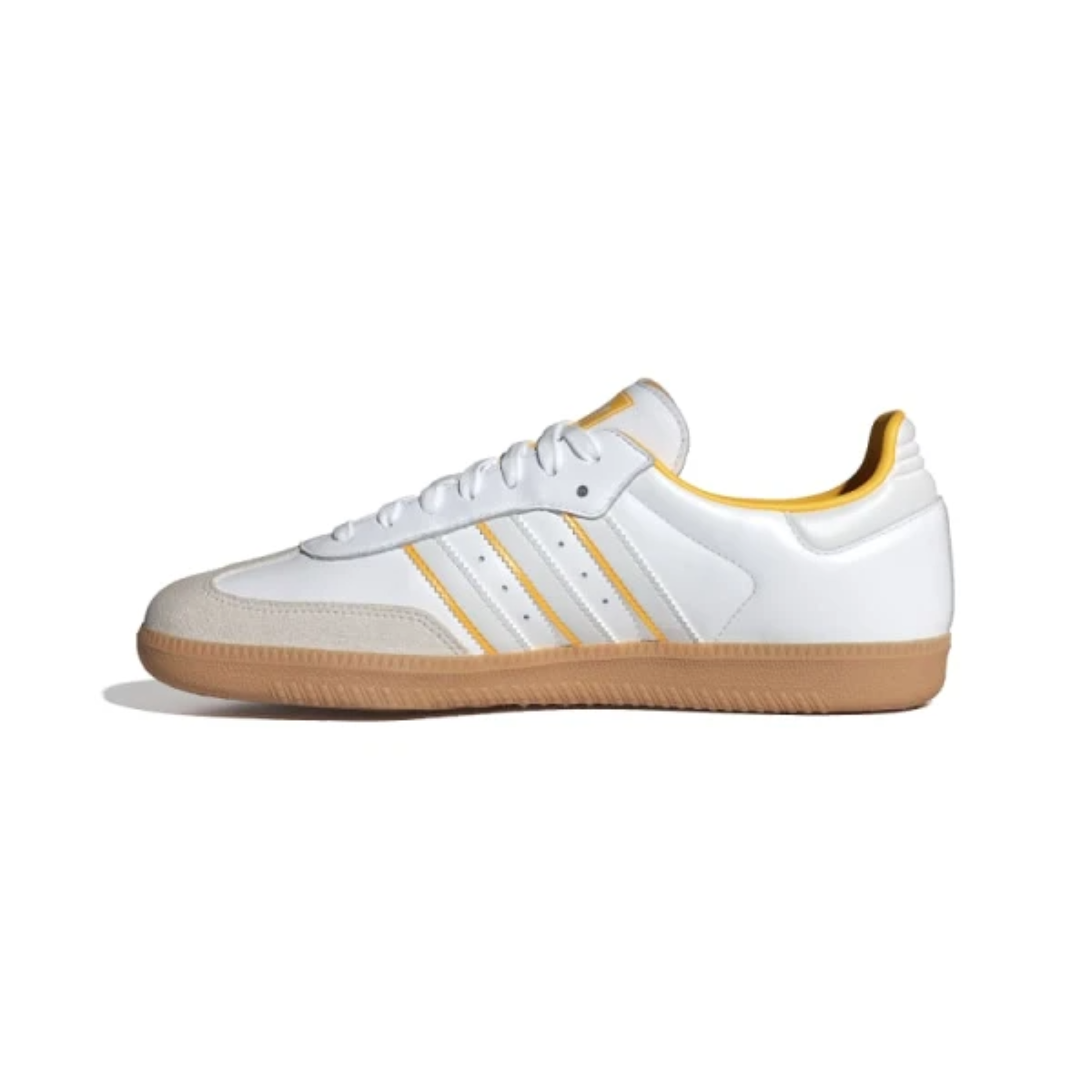 Championes Adidas Samba OG - Blanco con Amarillo