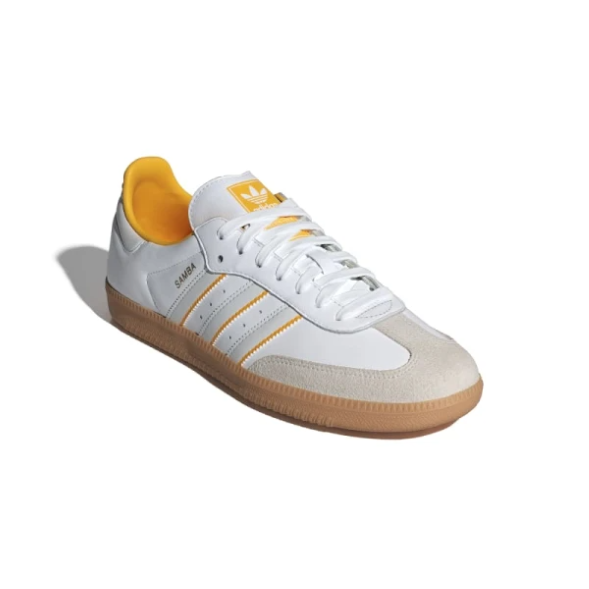 Championes Adidas Samba OG - Blanco con Amarillo