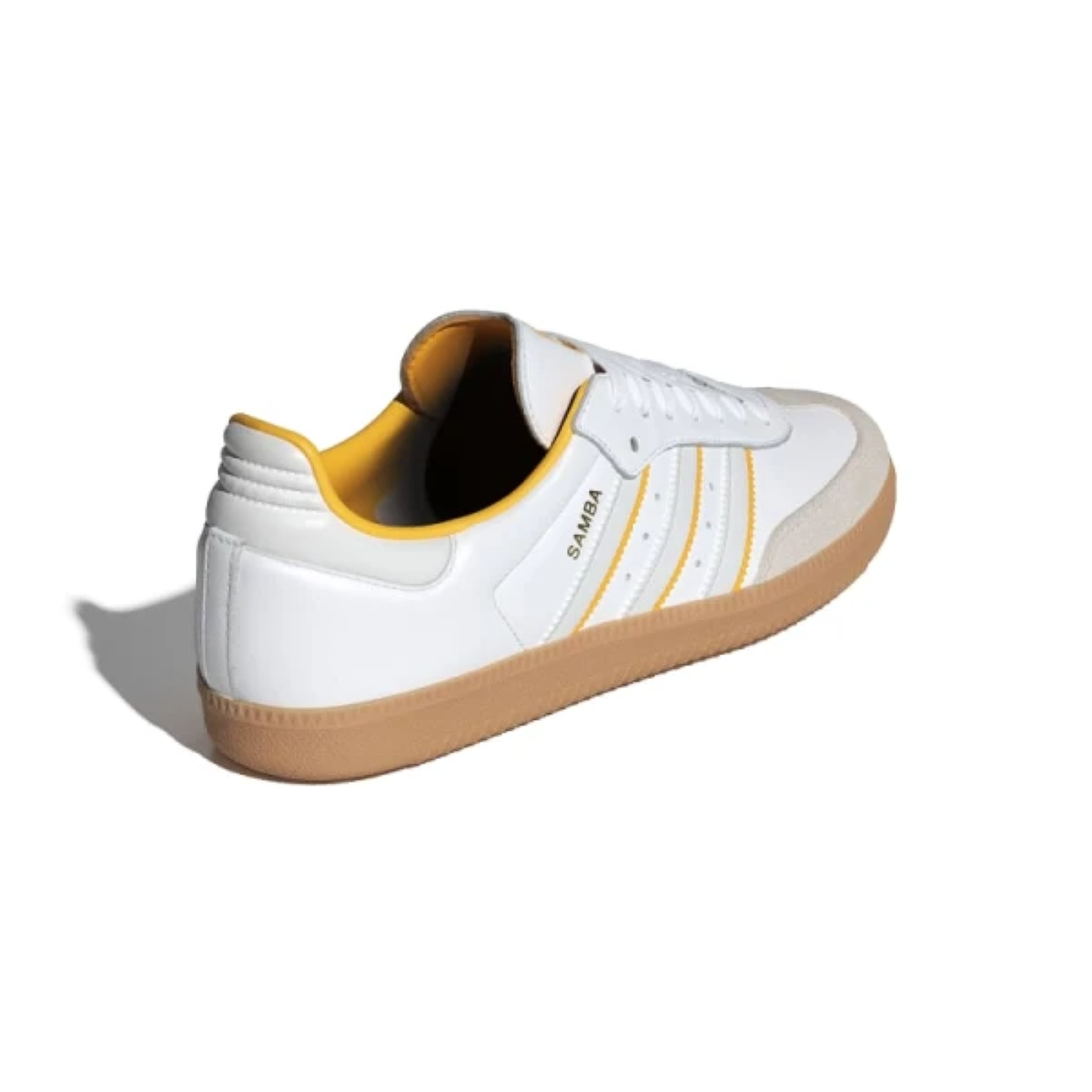 Championes Adidas Samba OG - Blanco con Amarillo