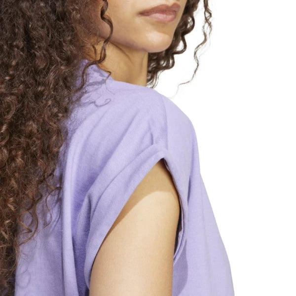 Remera Adidas Cropped - Violeta