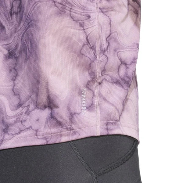 Remera Adidas Own the Run - Violeta