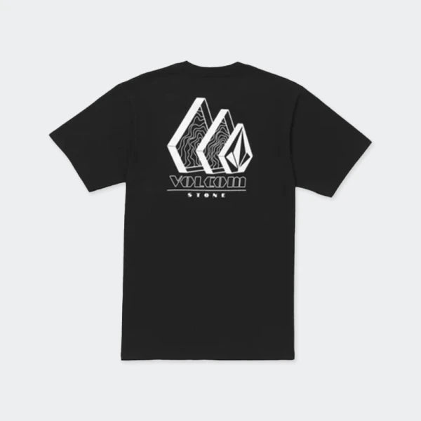 Remera Volcom Repeater - Negro