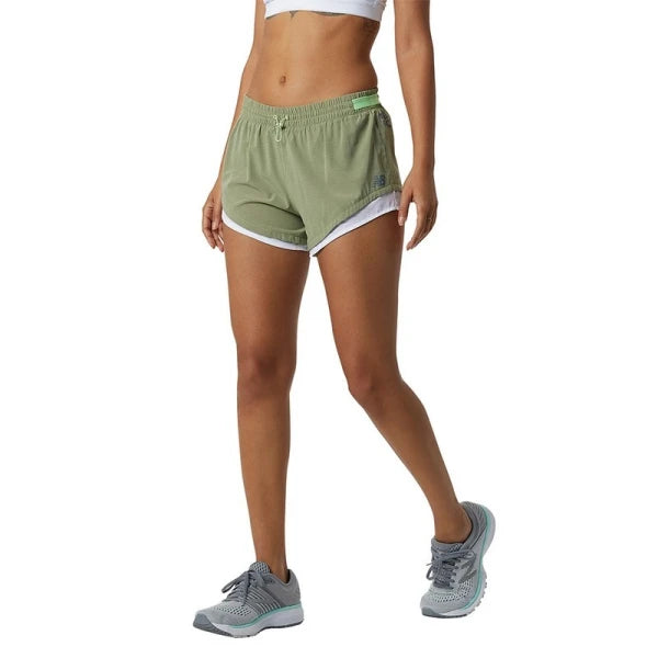 Short New Balance Speed Fuel - Verde