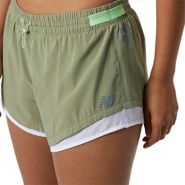 Short New Balance Speed Fuel - Verde