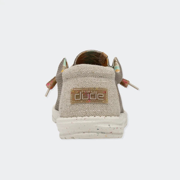 Zapatos Hey Dude Wally Eco Sox Slip-On - Gris