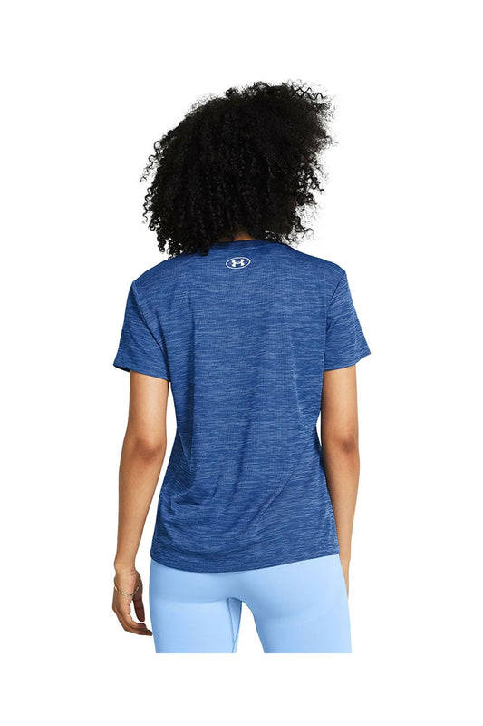 Remera Under Armour Tech Textured Ssc- Azul