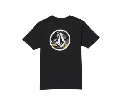 Remera Volcom Crisp Stone - Negro