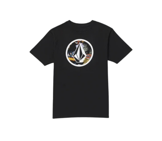 Remera Volcom Crisp Stone - Negro