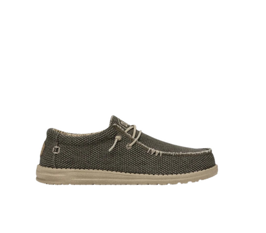 Zapatos Hey Dude Wally Braided - Marrón