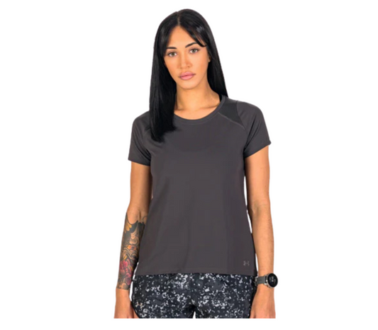 Remera Under Armour Qualifier Run-Gris
