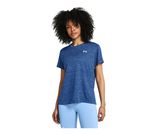 Remera Under Armour Tech Textured Ssc- Azul