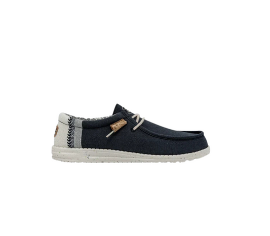 Zapatos Hey Dude Wally Linen - Azul