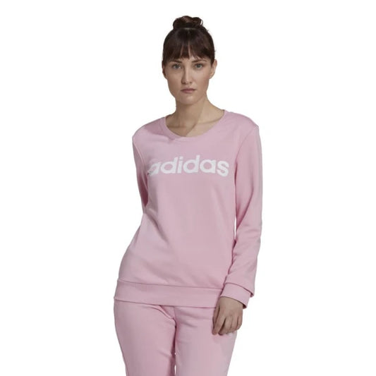 Buzo Adidas Essentials Logo - Rosado