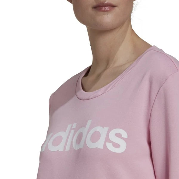 Buzo Adidas Essentials Logo - Rosado
