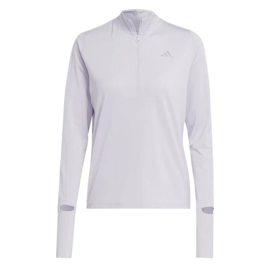 Camiseta Adidas Manga Larga Fast Running - Blanco