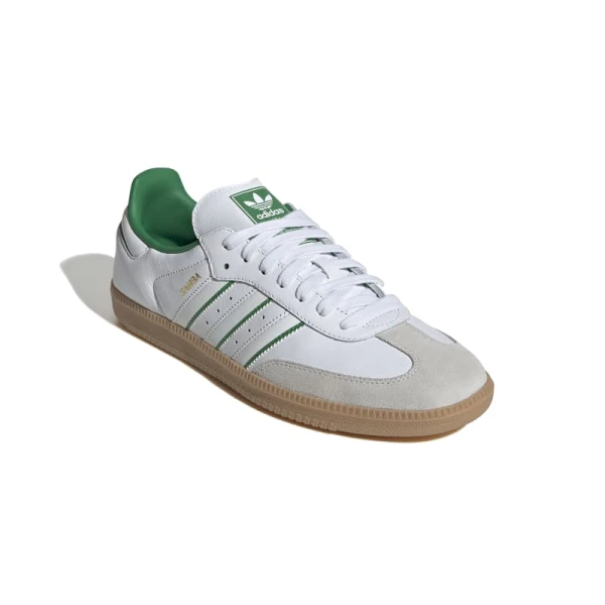 Championes Adidas Samba OG - Blanco con Verde