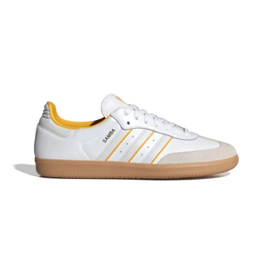 Championes Adidas Samba OG - Blanco con Amarillo