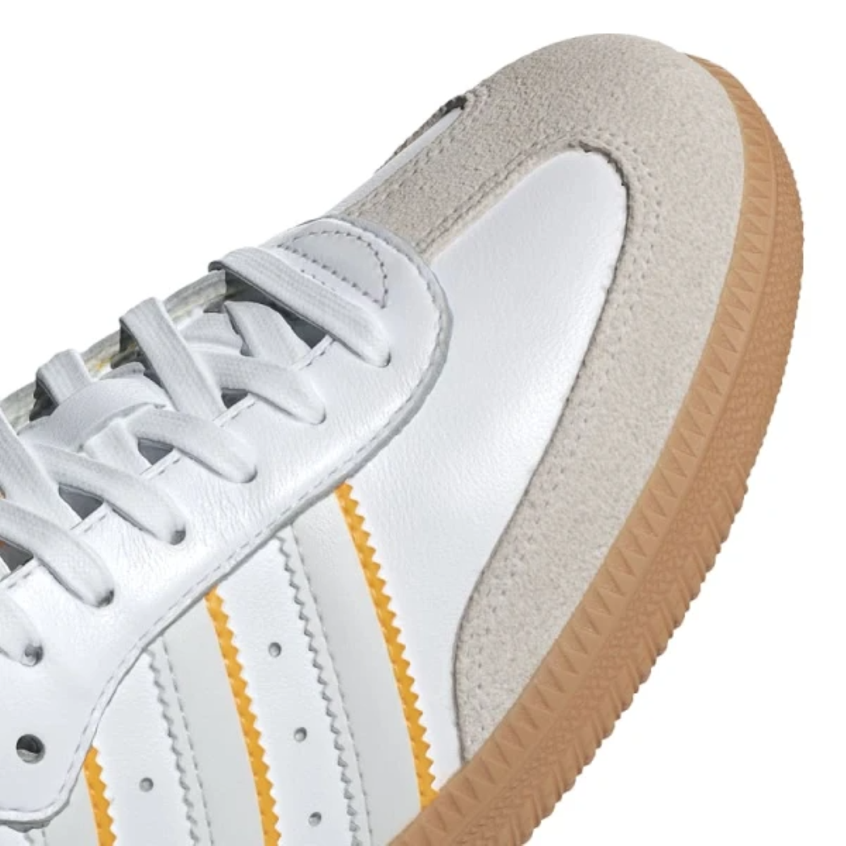 Championes Adidas Samba OG - Blanco con Amarillo