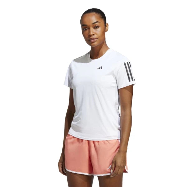 Remera Adidas Own The Run Tee - Blanco