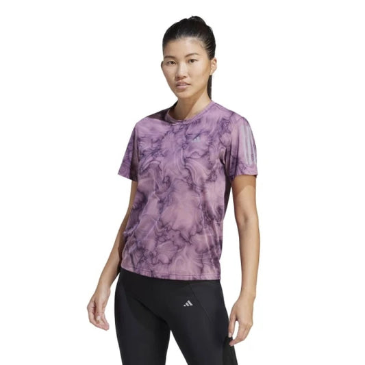 Remera Adidas Own the Run - Violeta