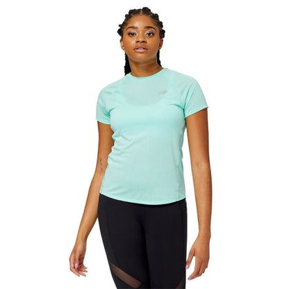 Remera New Balance Impact Run - Verde