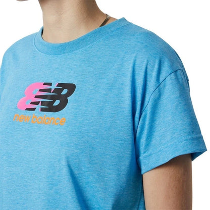 Remera New Balance Relentlees - Azul