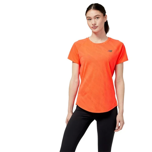 Remera New Balance Speed Jaquard - Rojo