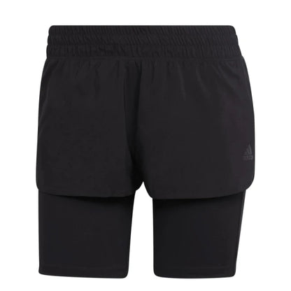 Short Adidas Run Icons 2IN1 - Negro