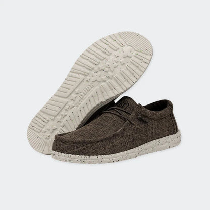 Zapatos Hey Dude Wally Blend - Marrón