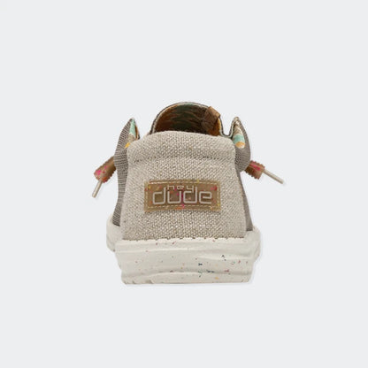 Zapatos Hey Dude Wally Eco Sox Slip-On - Gris